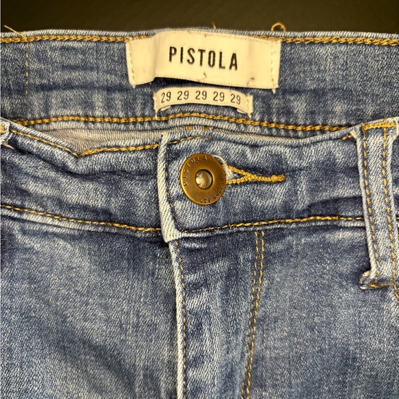 🔥Pistola Raw Hem Blue Jeans🔥 - Picture 2 of 11